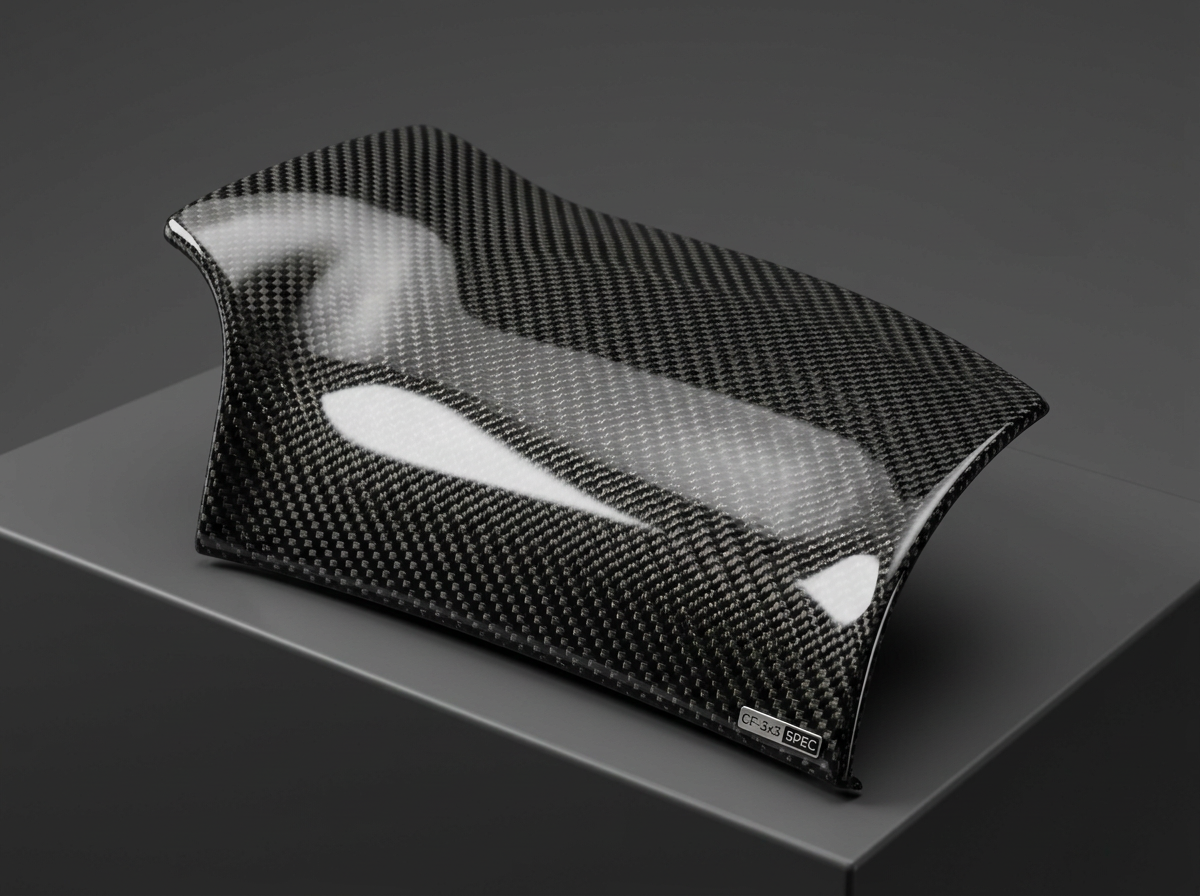 3x3 Twill Carbon – Gloss
